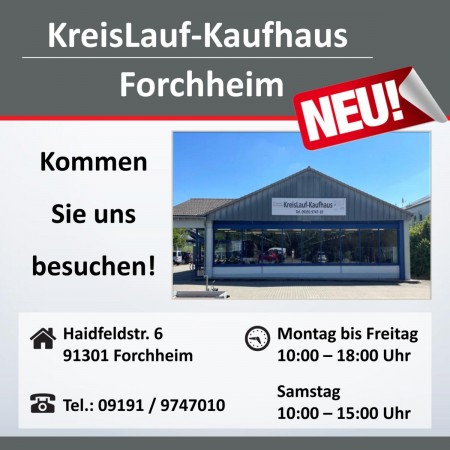 Neues Kaufhaus in Forchheim